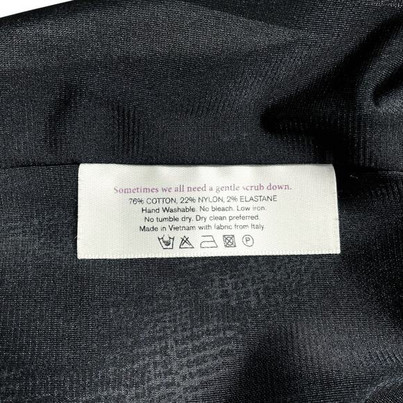 MM LAFLEUR Aditi Sheath Dress in Black & White Crackle Size 6 Career Workwear - Picture 10 of 10